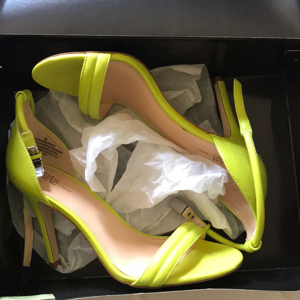 Prabal Gurung size 8.5 Lime Green Heels